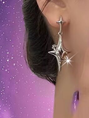 Orbiting Star - Earrings